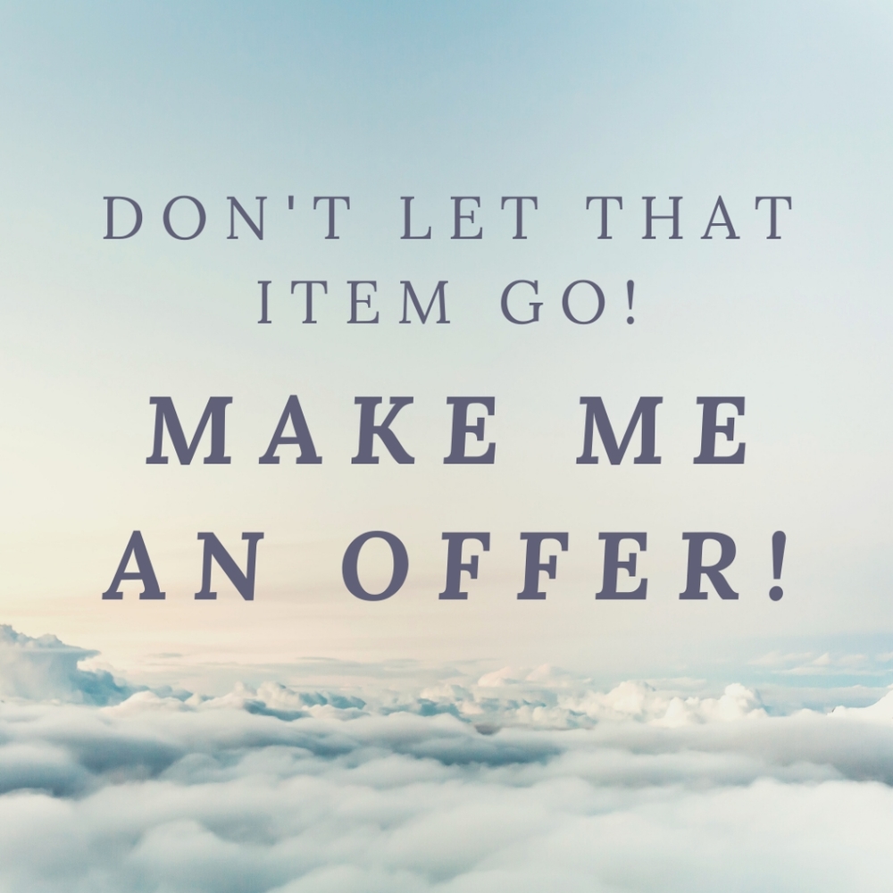Make me an offer!